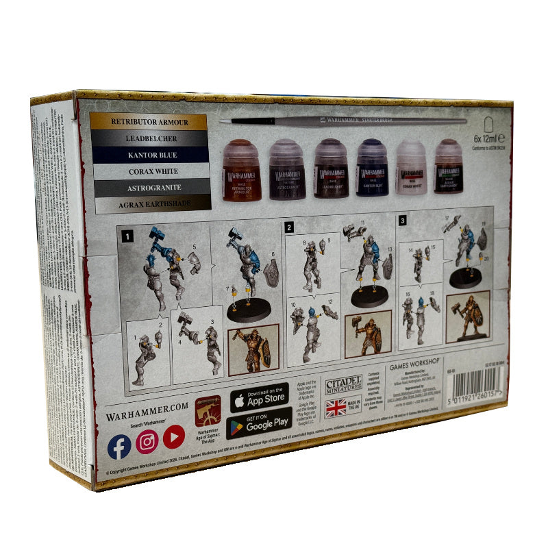 Warhammer Age of Sigmar Stormcast Eternal Paint Set
