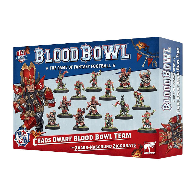 Warhammer Blood Bowl Chaos Dwarf Team