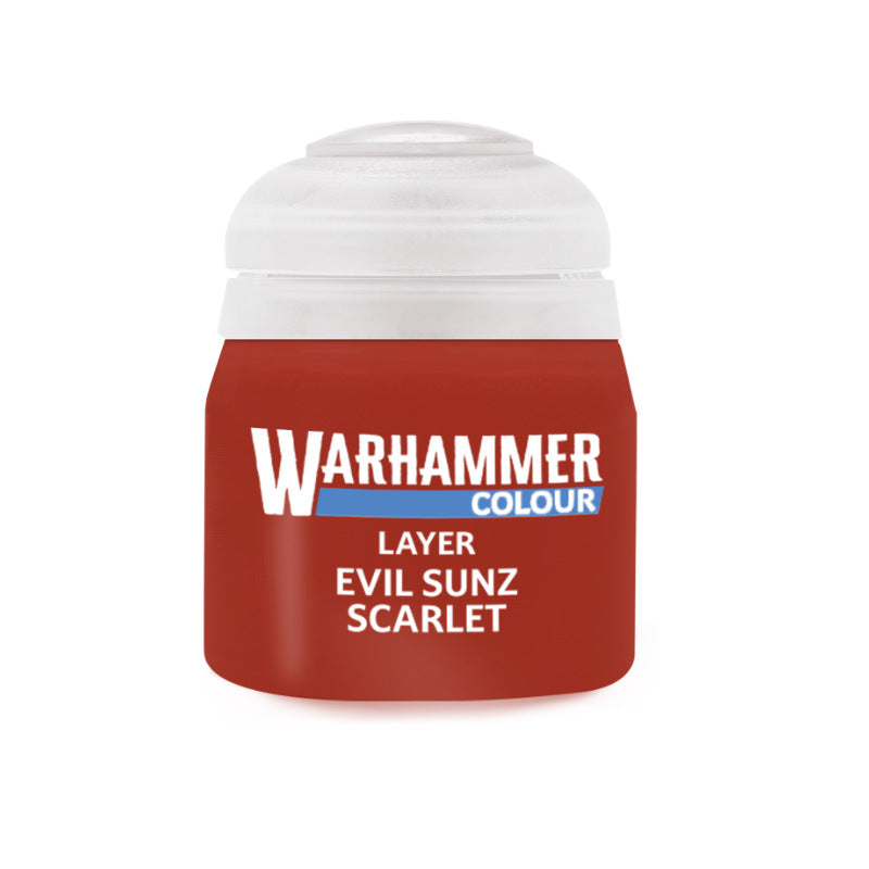 Warhammer Evil Sunz Scarlet Layer Paint (12ml) 