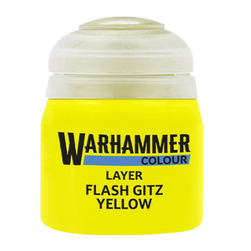 Warhammer Flash Gitz Yellow Layer Paint (12ml)