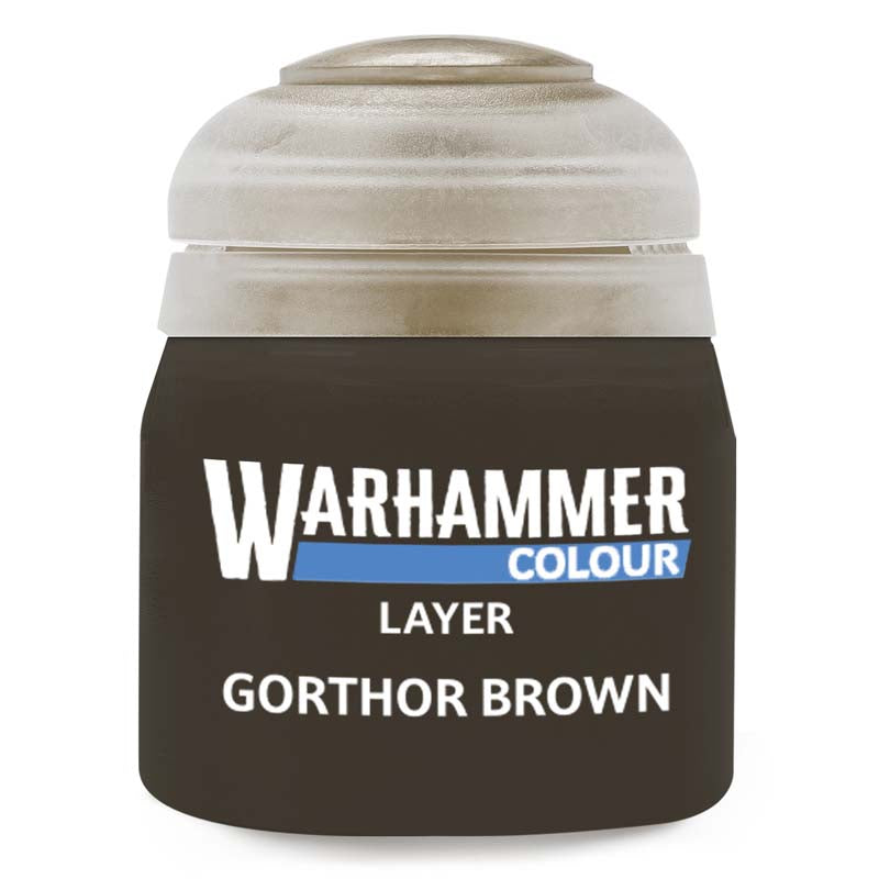 Warhammer Gorthor Brown Layer Paint (12ml)