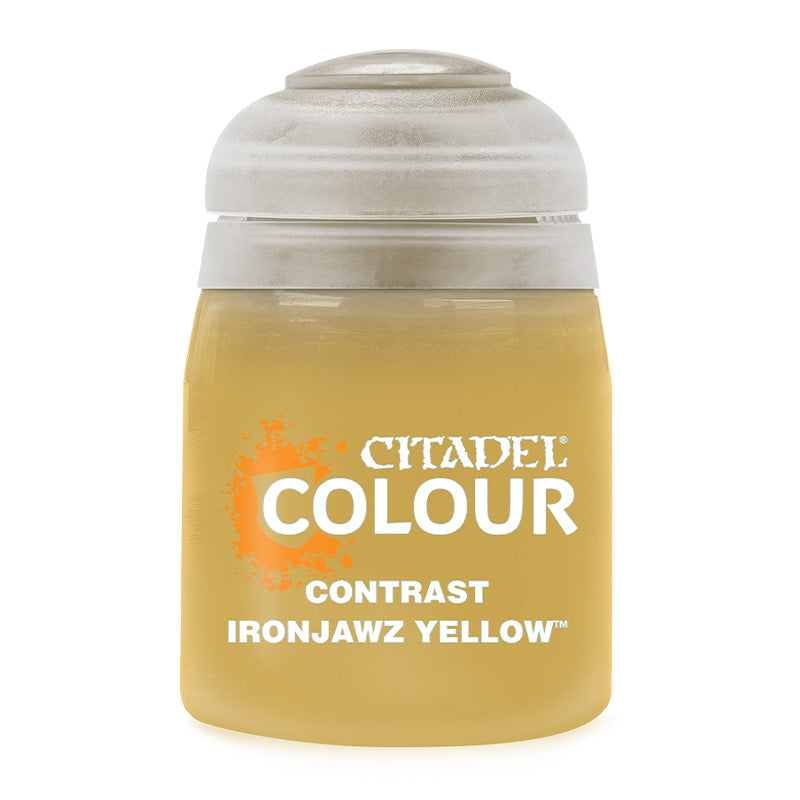 Warhammer Ironjawz Yellow Contrast Paint (18ml)