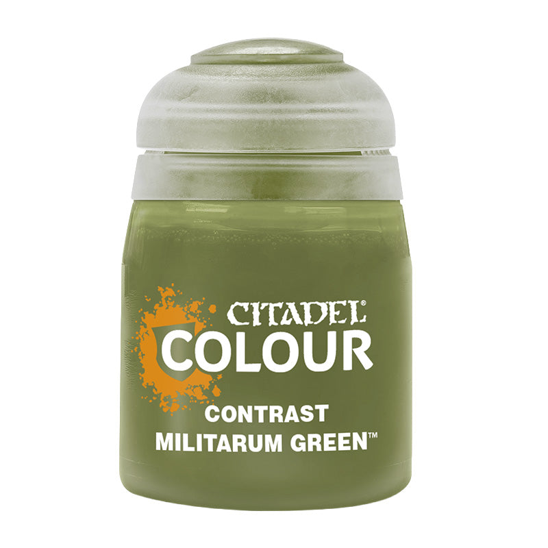 Warhammer Militarum Green Contrast Paint (18ml)