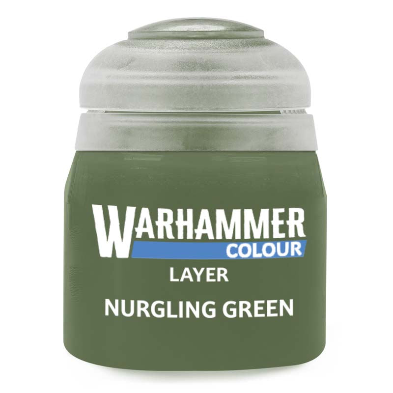 Warhammer Nurgling Green Layer Paint (12ml)