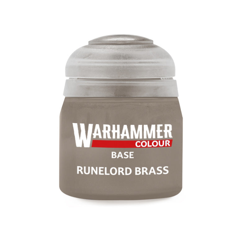 Warhammer Runelord Brass Base Paint (12ml)