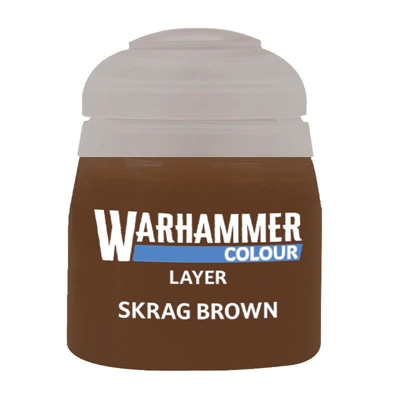 Warhammer Skrag Brown Layer Paint (12ml)