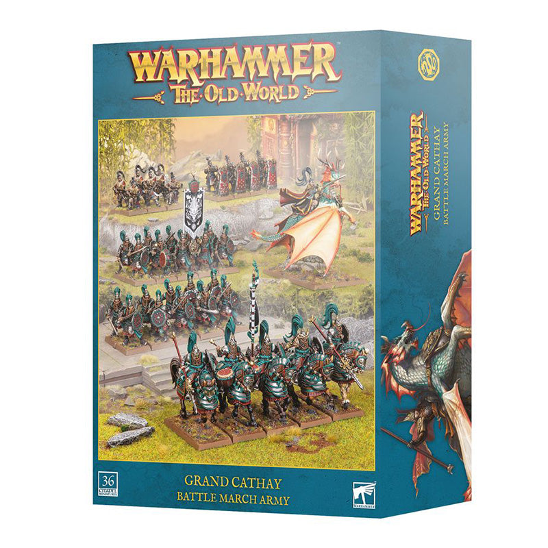 Warhammer The Old World Grand Cathay Battle March Army
