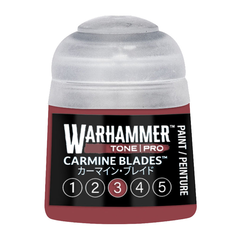 Warhammer Tone Pro Carmine Blades 3 (12ml) Paint