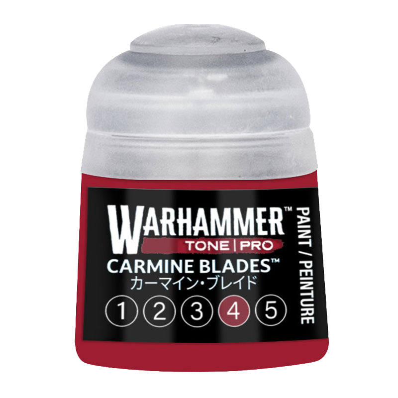 Warhammer Tone Pro Carmine Blades 4 (12ml) Paint