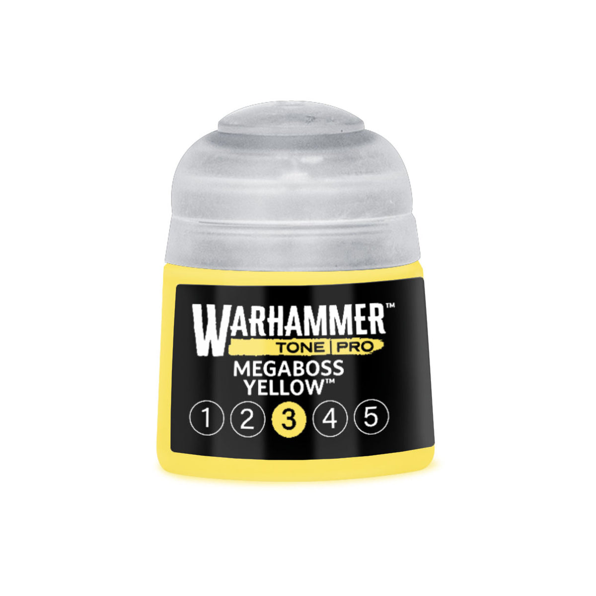 Warhammer Tone Pro Megaboss Yellow 3 (12ml) Paint