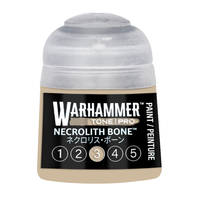 Warhammer Tone Pro Necrolith Bone 3 (12ml) Paint