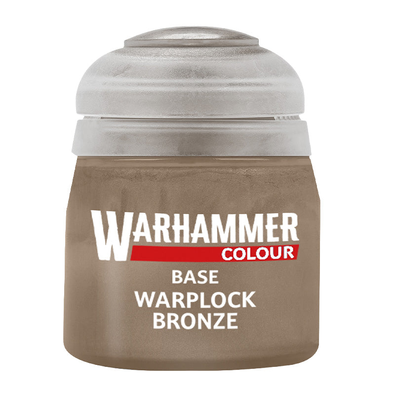 Warhammer Warplock Bronze Base Paint (12ml)