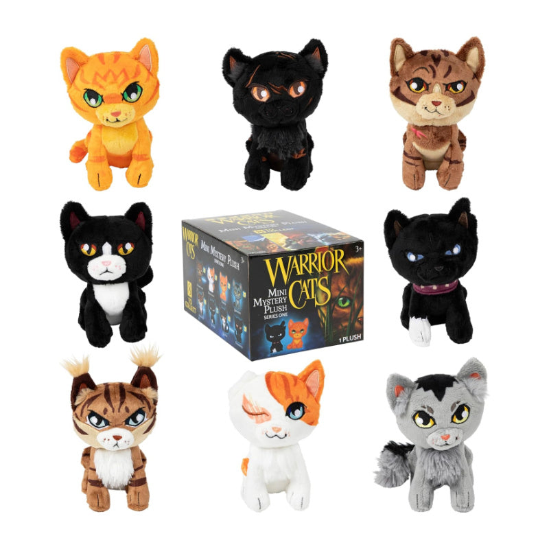 Warrior Cats Mini Mystery Plush Series 1 Single Blind Box