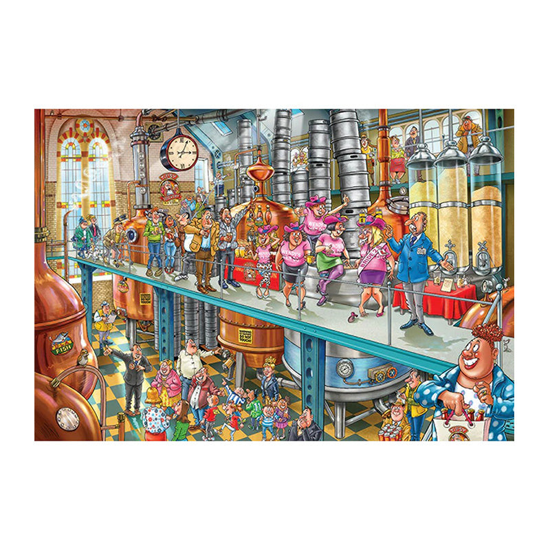 Wasgij Mystery Trouble Brewing Puzzle (1000 Pieces)