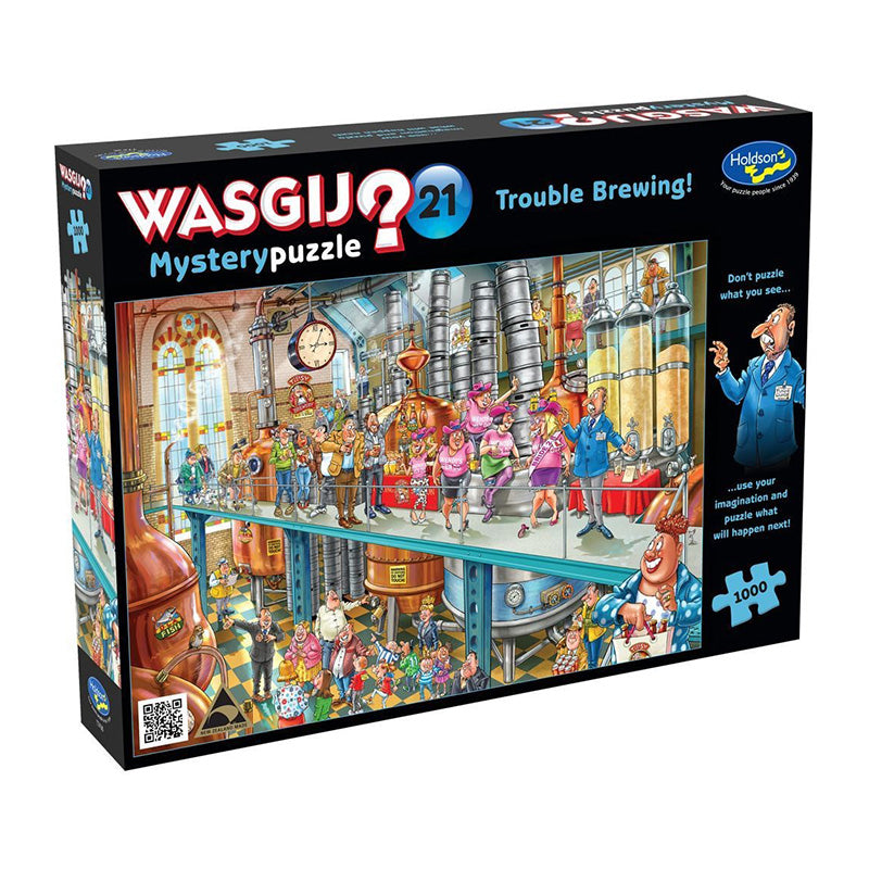 Wasgij Mystery Trouble Brewing Puzzle (1000 Pieces)