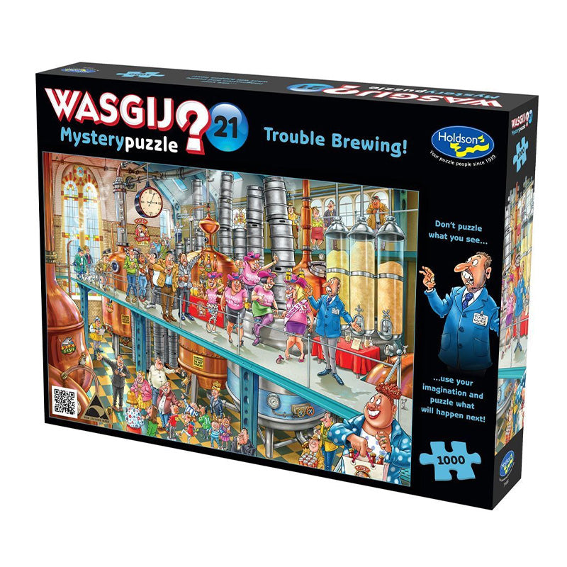 Wasgij Mystery Trouble Brewing Puzzle (1000 Pieces)