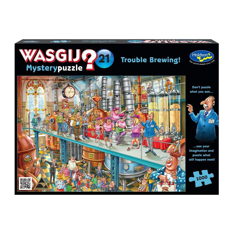 Wasgij Mystery Trouble Brewing Puzzle (1000 Pieces)