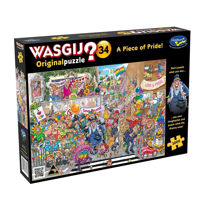 Wasgij Original A Piece of Pride Puzzle (1000 Pieces)
