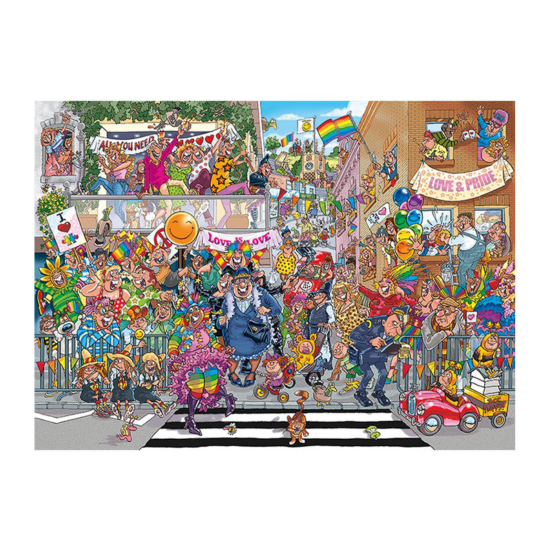 Wasgij Original A Piece of Pride Puzzle (1000 Pieces)