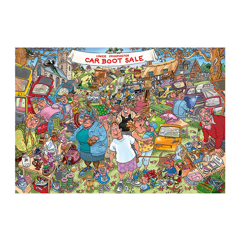 Wasgij Original Car Boot Capers Puzzle (1000 Pieces)