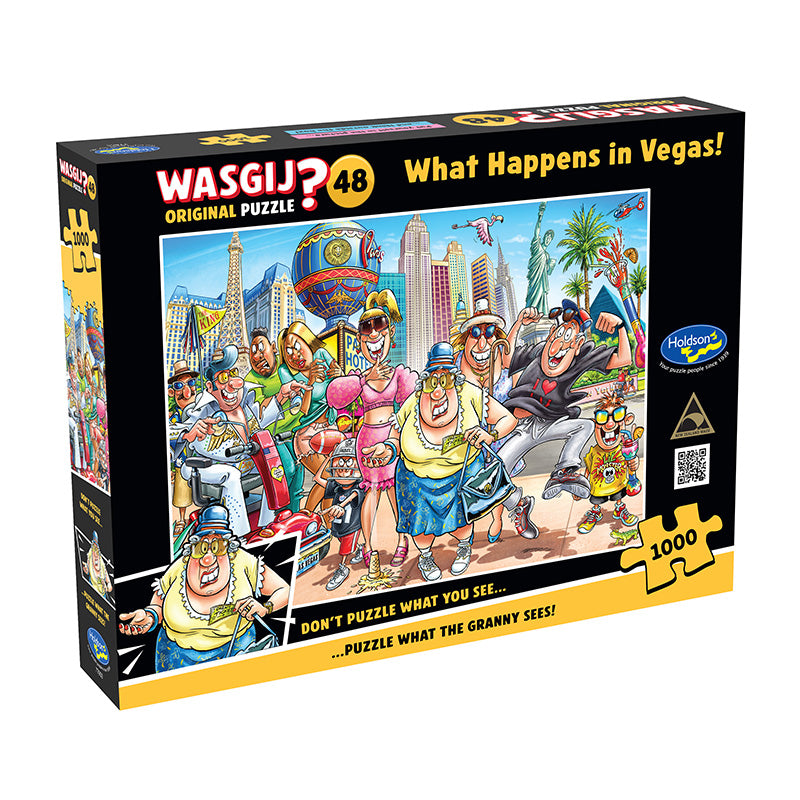 Wasgij Original What Happens in Vegas Puzzle (1000 Pieces)