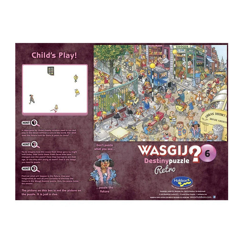 Wasgij Retro Destiny Child's Play Puzzle (500 XL Pieces)