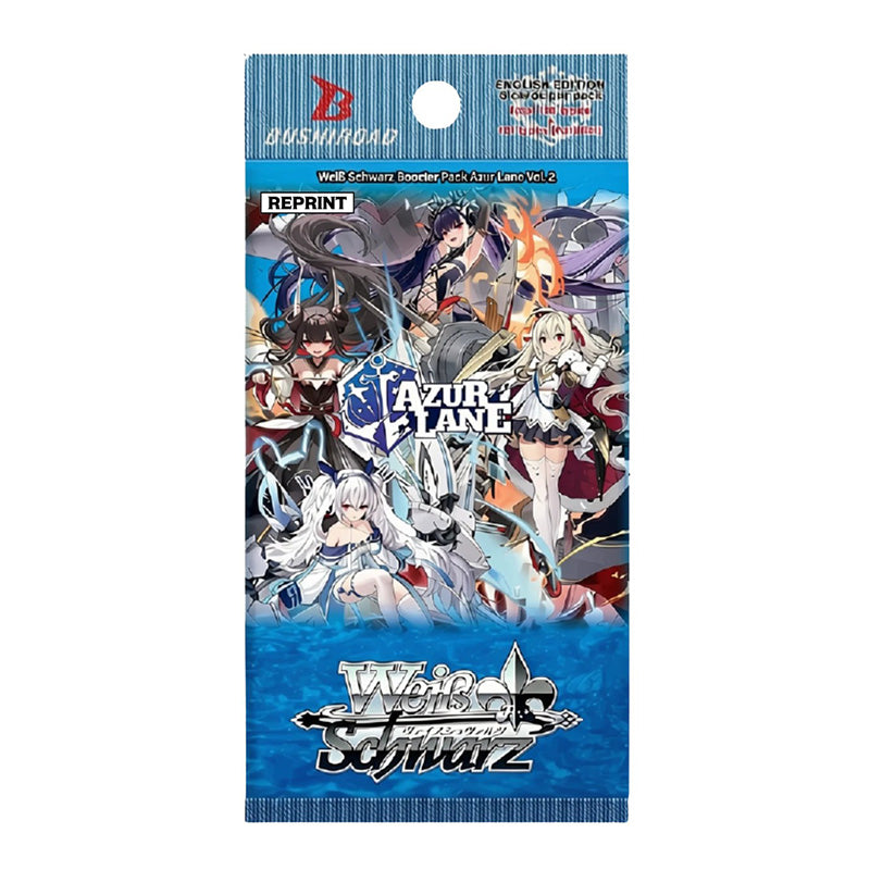 Weiss Schwarz Azur Lane Vol. 2 REPRINT Booster Box