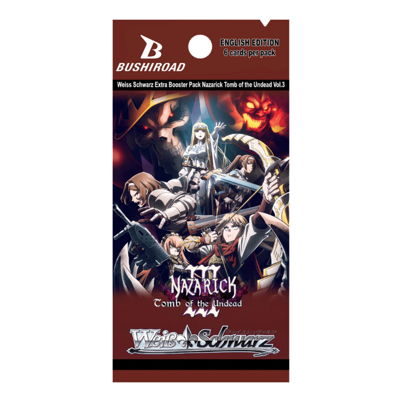 Weiss Schwarz Nazarick Tomb of the Undead Vol.3 Extra Booster Box 