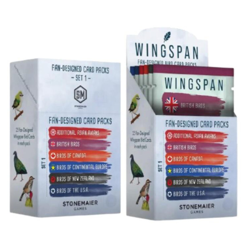 Wingspan Fan Designed Packs (Set of 6)