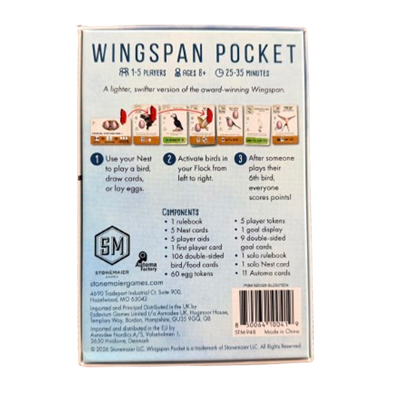 Wingspan Pocket