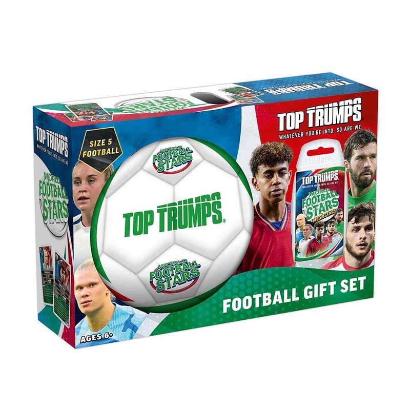 World Football Stars Gift Set Top Trumps