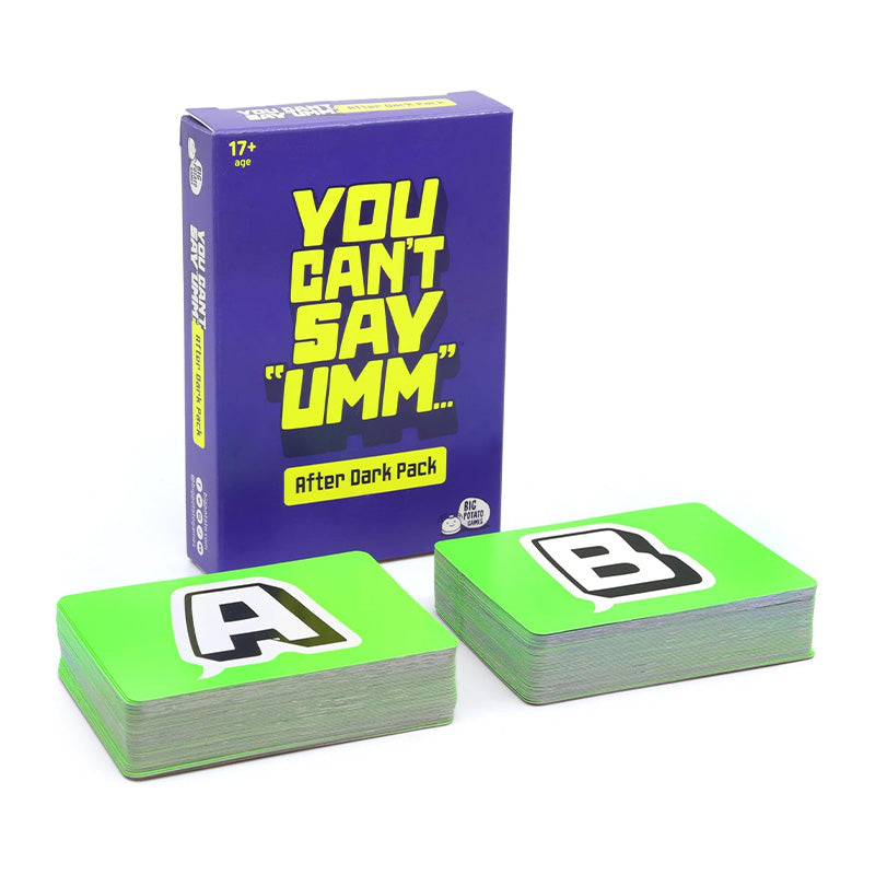 You Can't Say Umm After Dark