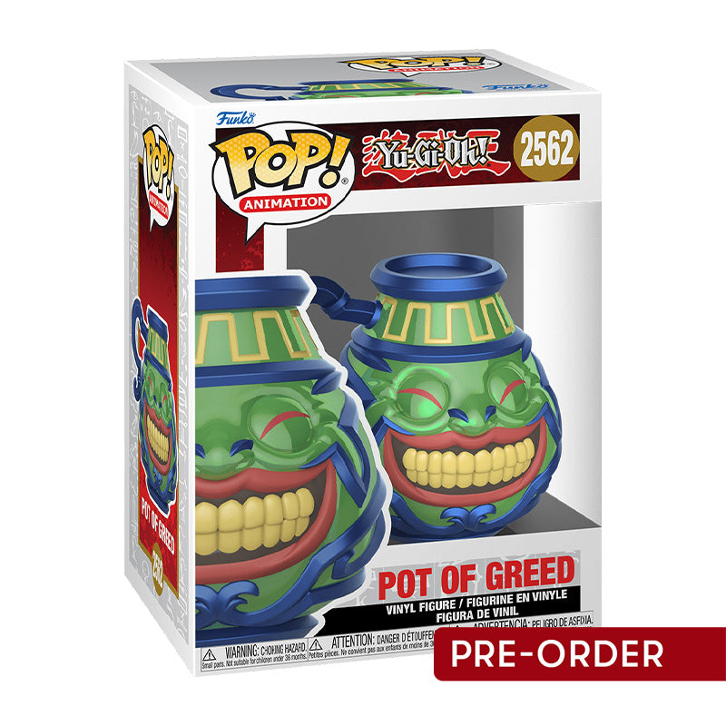 Yu-Gi-Oh Pot of Greed Pop! Vinyl