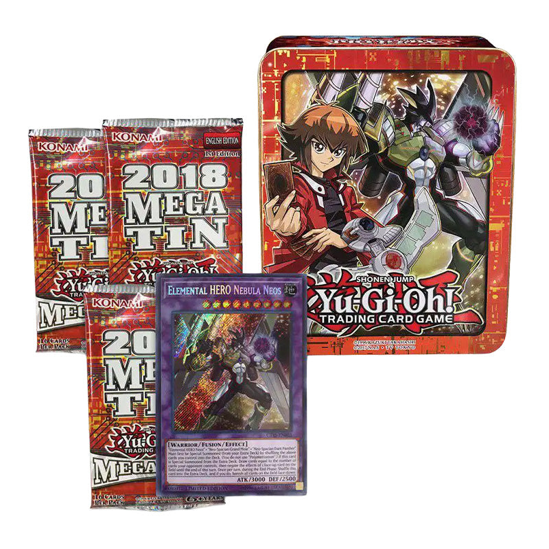 YuGiOh! 2018 Jaden Yuki and Yusei Fudo Mega Tin (Pair)