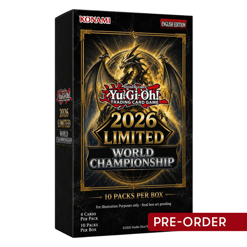 YuGiOh! 2026 Limited World Championship Booster Box