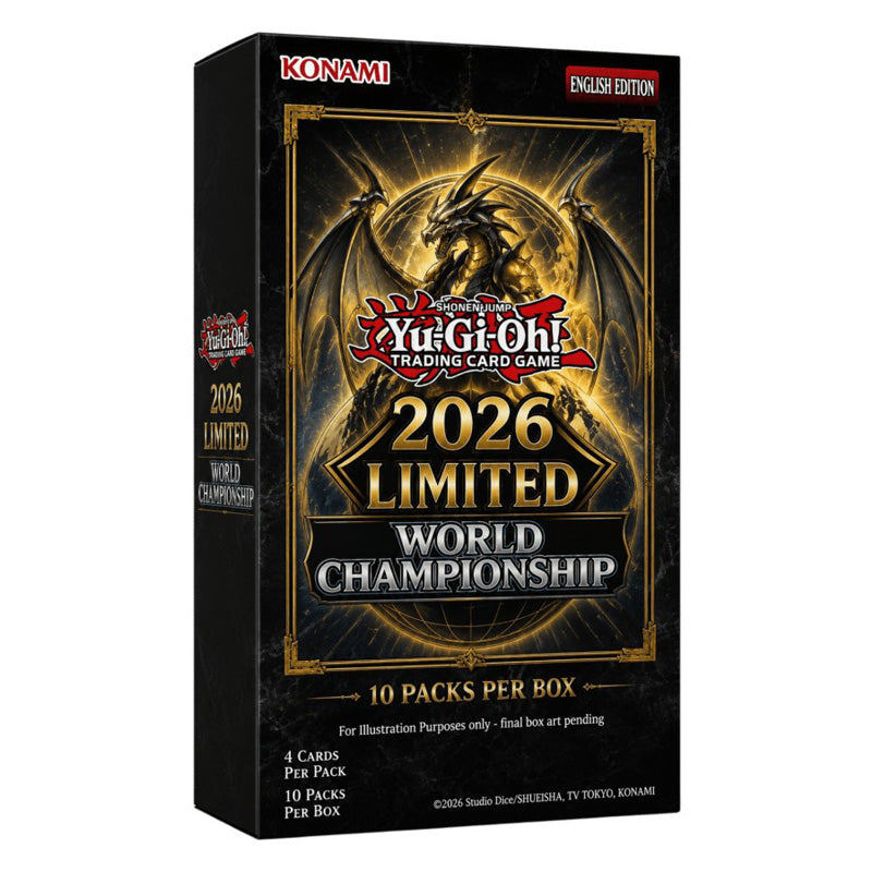 YuGiOh! 2026 Limited World Championship Booster Box