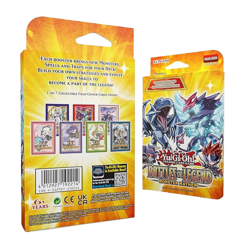 YuGiOh! Battles of Legends: Monster Mayhem 3-Booster Tuckbox