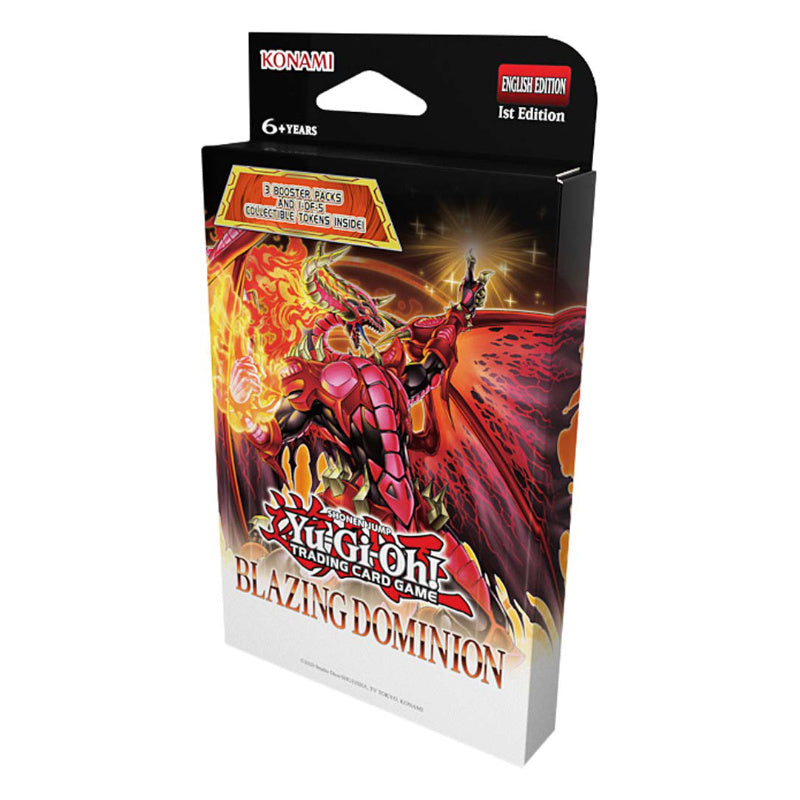 YuGiOh! Blazing Dominion 3-Booster Tuckbox