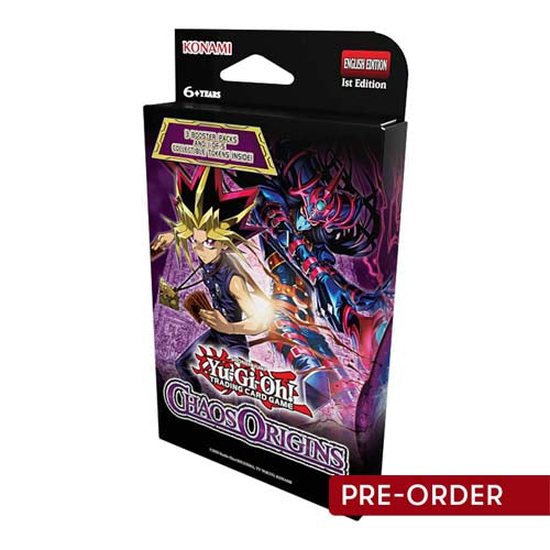 YuGiOh! Chaos Origins 3-Booster Tuckbox