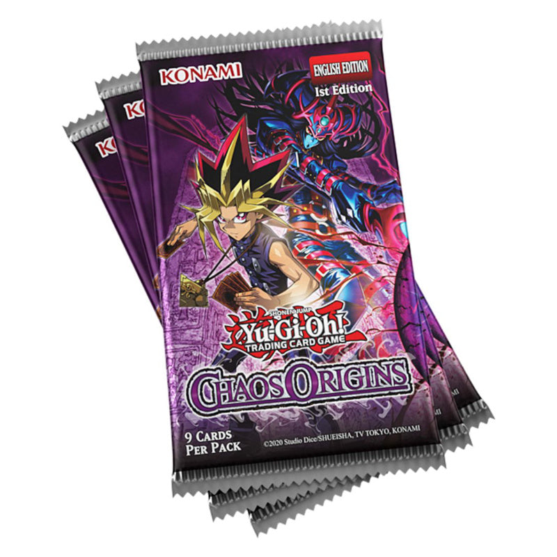 YuGiOh! Chaos Origins 3-Booster Tuckbox