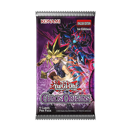YuGiOh! Chaos Origins Single Booster Pack