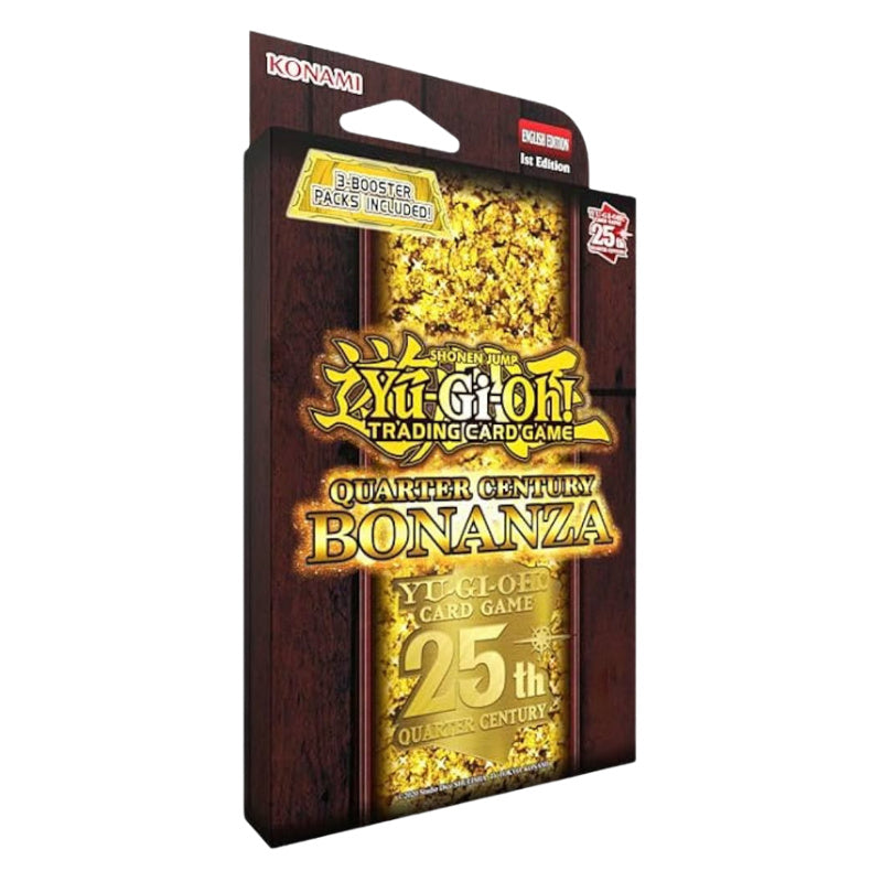 YuGiOh! Quarter Century Bonanza 3-Booster Tuckbox