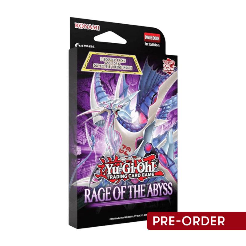 YuGiOh! Rage of the Abyss 3-Booster Tuckbox