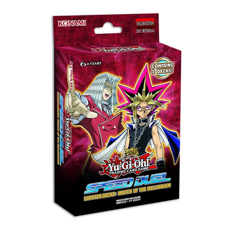 YuGiOh Speed Duel Starter Deck Match of the Millennium / Twisted Nightmares (Pair)