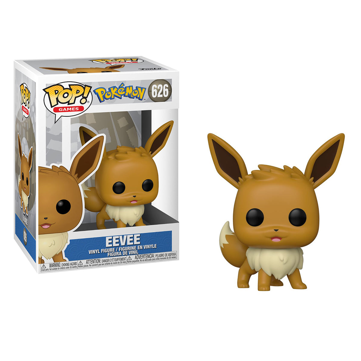 Pokemon Eevee Standing Pose Pop Vinyl