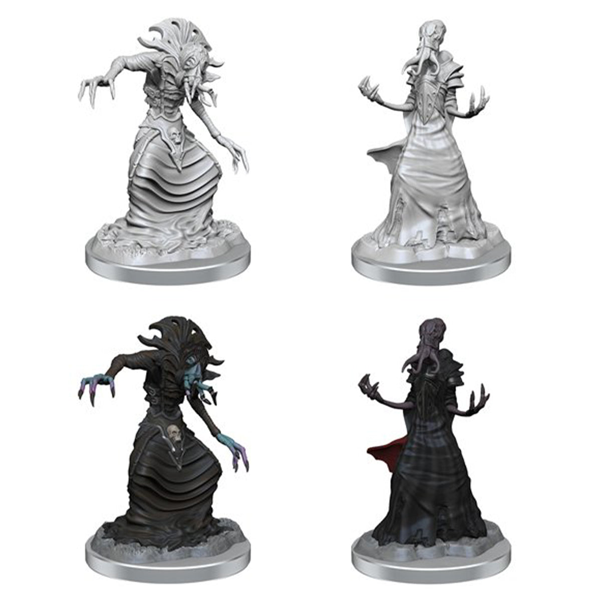 D&D Nolzurs Marvelous Miniatures Mind Flayers