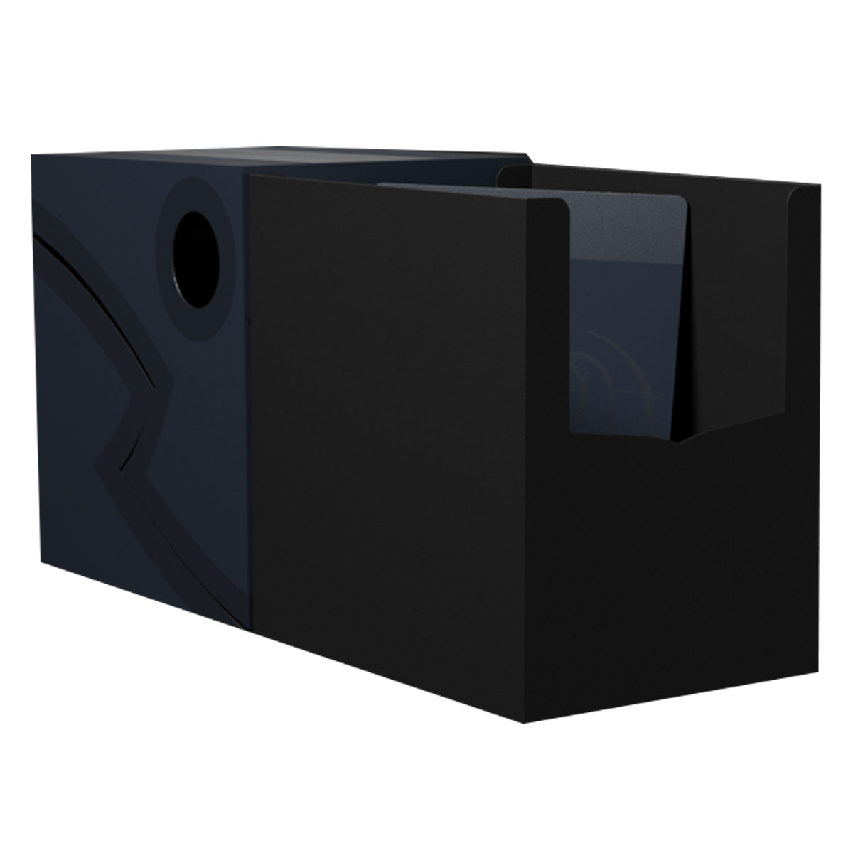 Dragon Shield Revised Double Shell - Midnight Blue/Black Deck Box