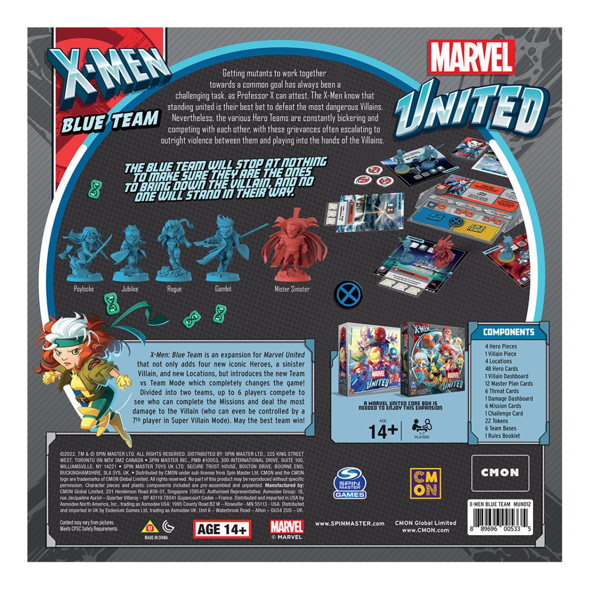 Marvel United X-Men Blue Team Expansion