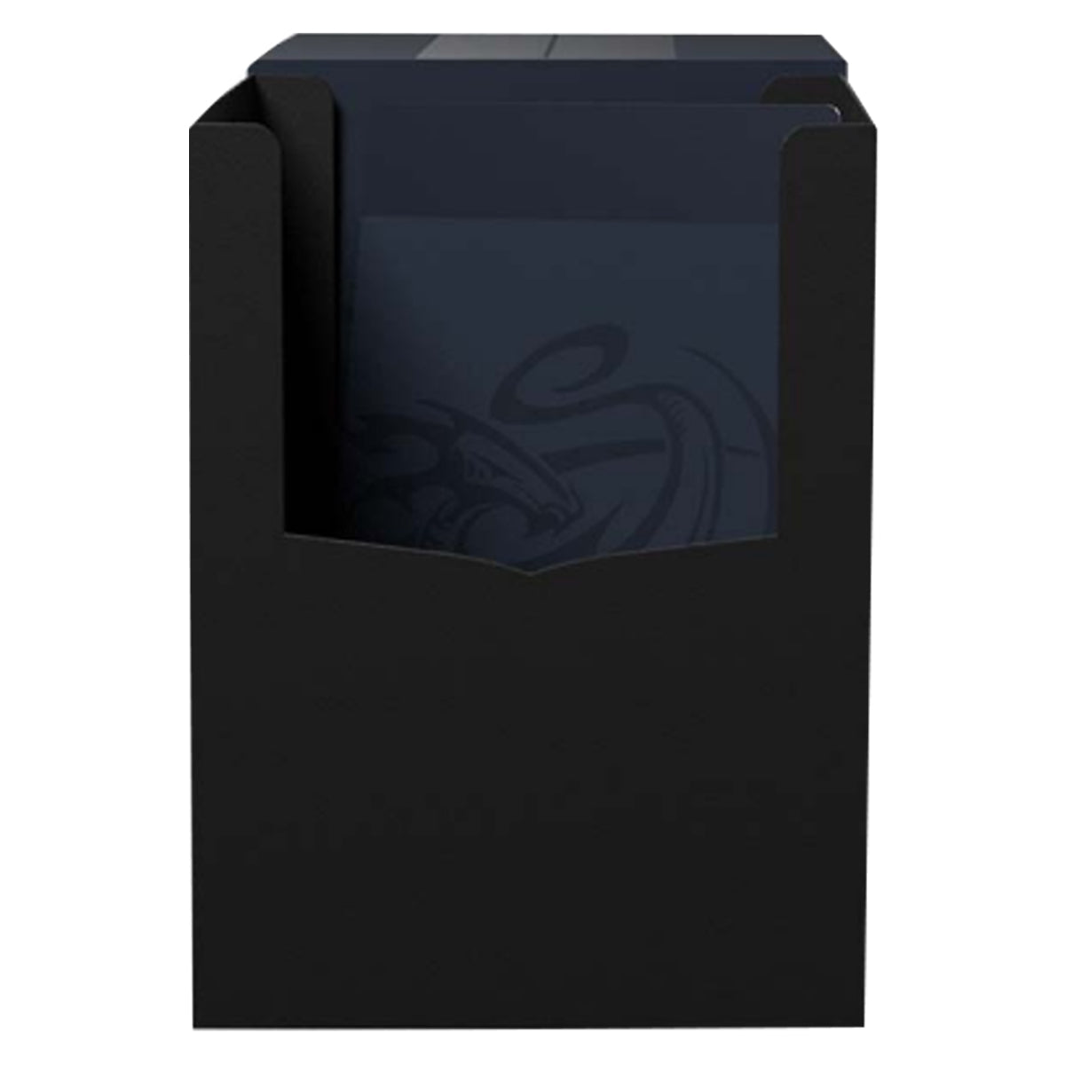 Dragon Shield Revised Double Shell - Midnight Blue/Black Deck Box