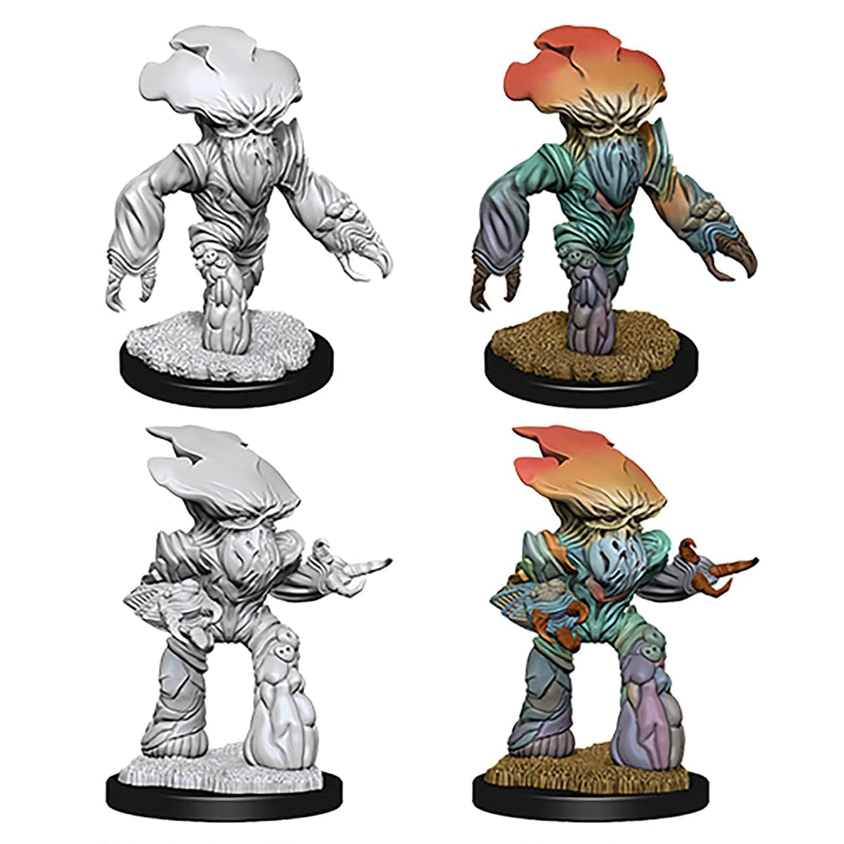 D&D Nolzurs Marvelous Unpainted Miniatures Myconid Adults